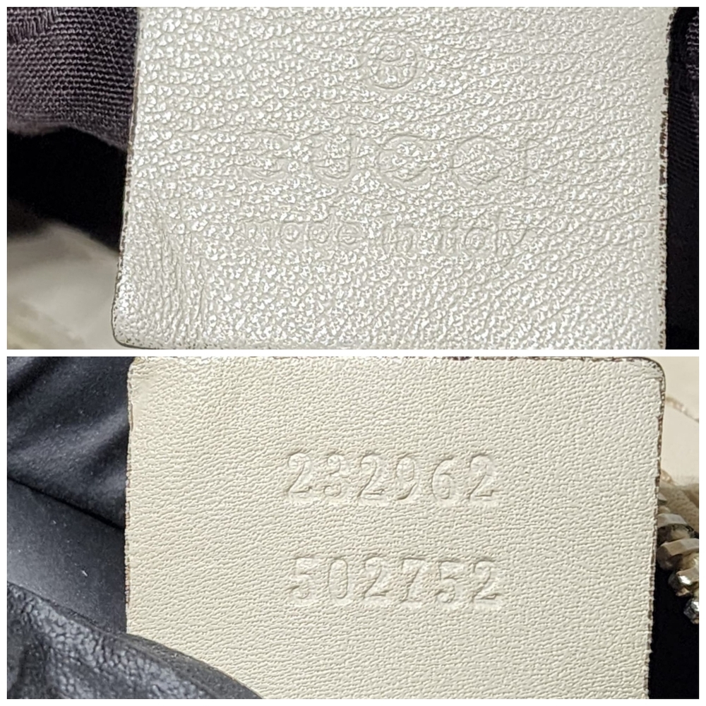 GUCCI Guccissima Medium GG Twins Hobo Bag Off White - Picture 4 of 16